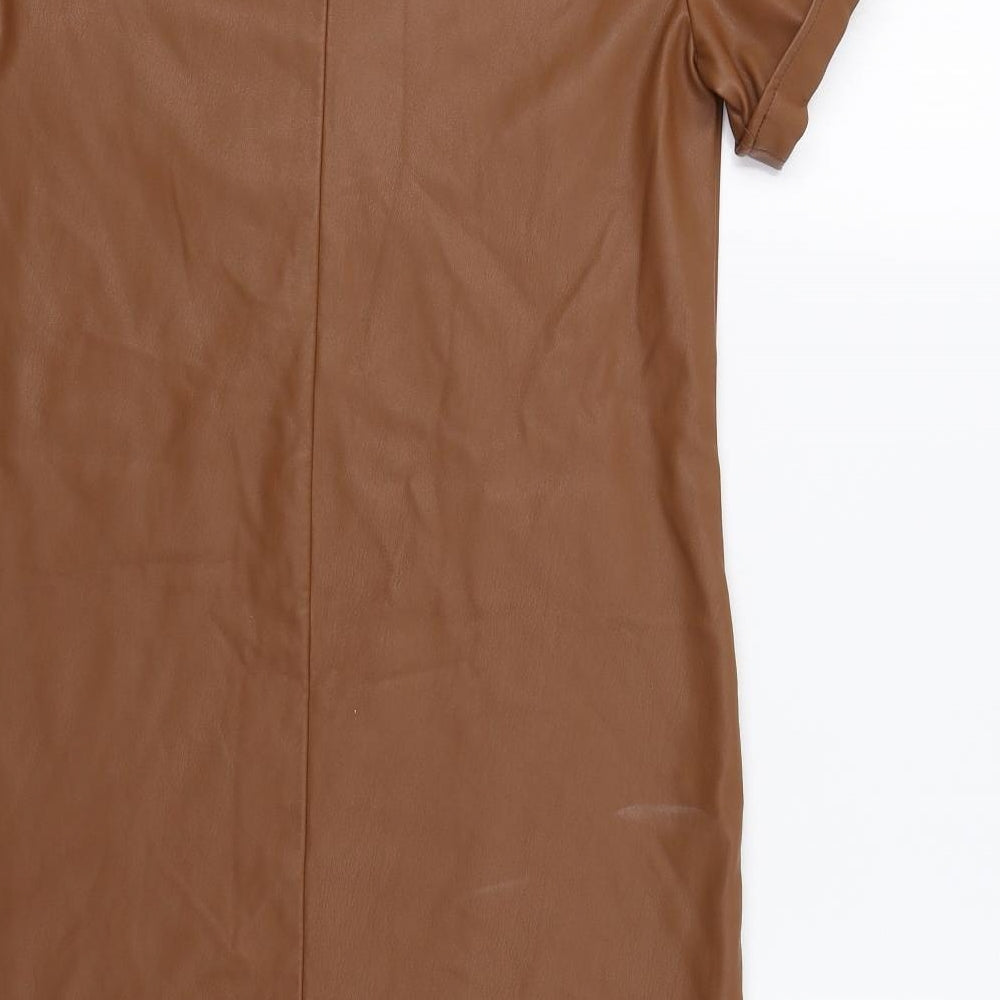 Primark Womens Brown   A-Line  Size 10