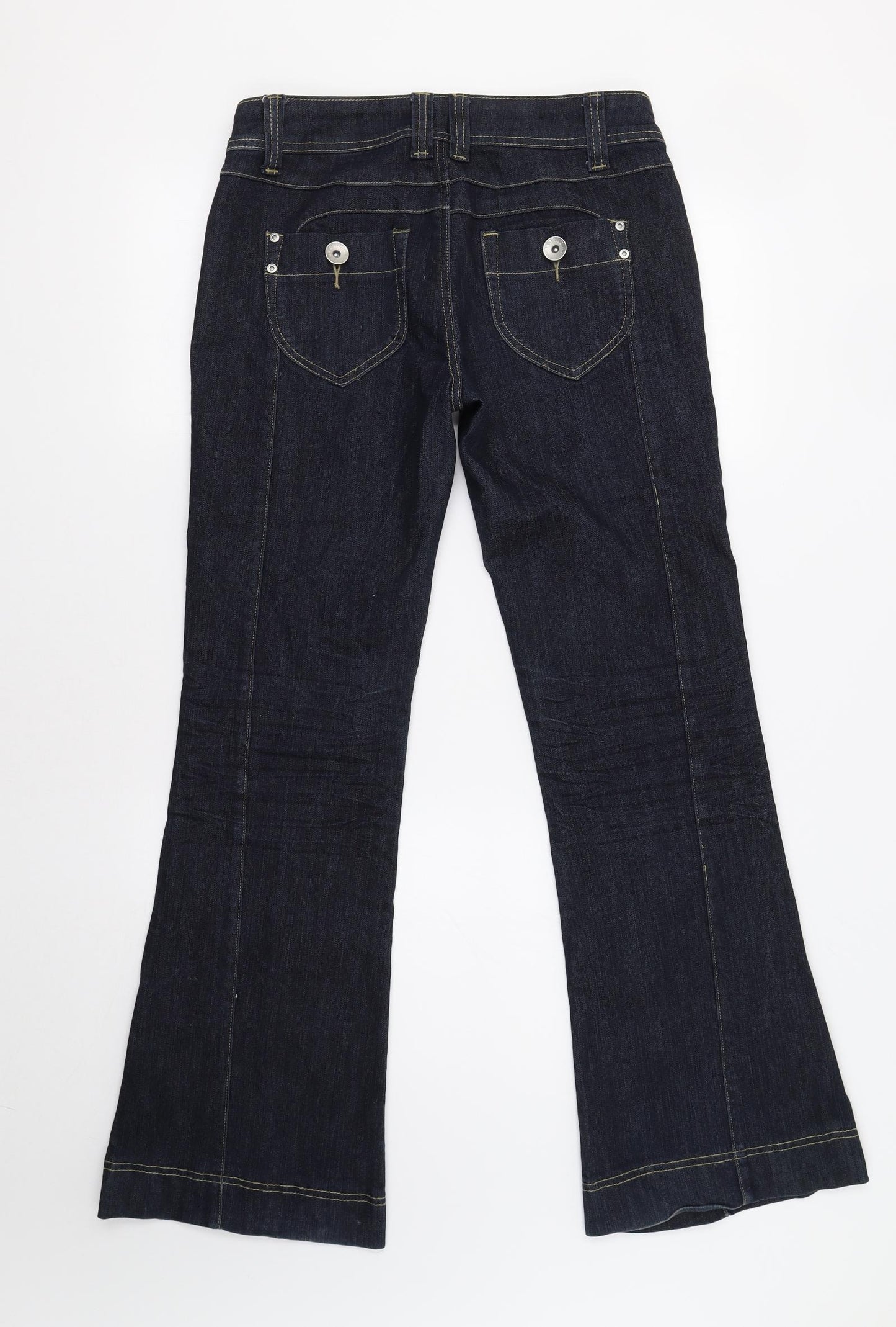 Yes Yes Womens Blue   Flared Jeans Size 12 L32 in