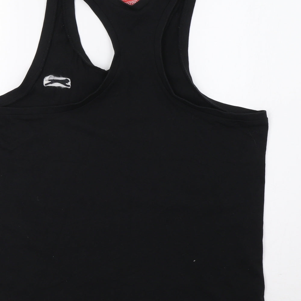 Slazenger Mens Black   Basic T-Shirt Size M