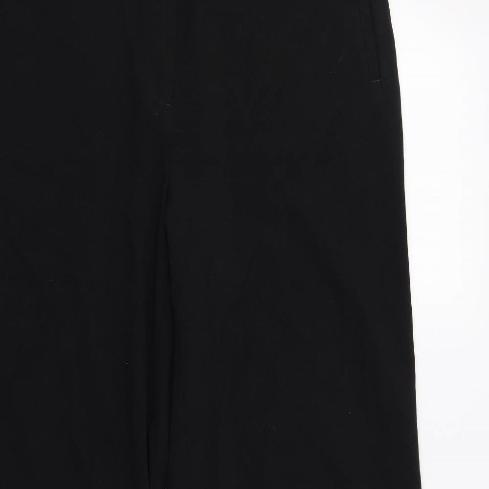 M&S Womens Black   Dress Pants Trousers Size 16 L31 in