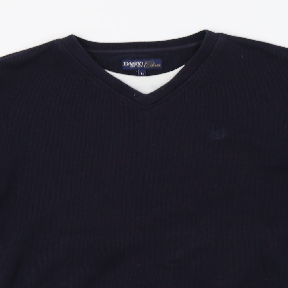 Matalan Mens Blue   Pullover Jumper Size L