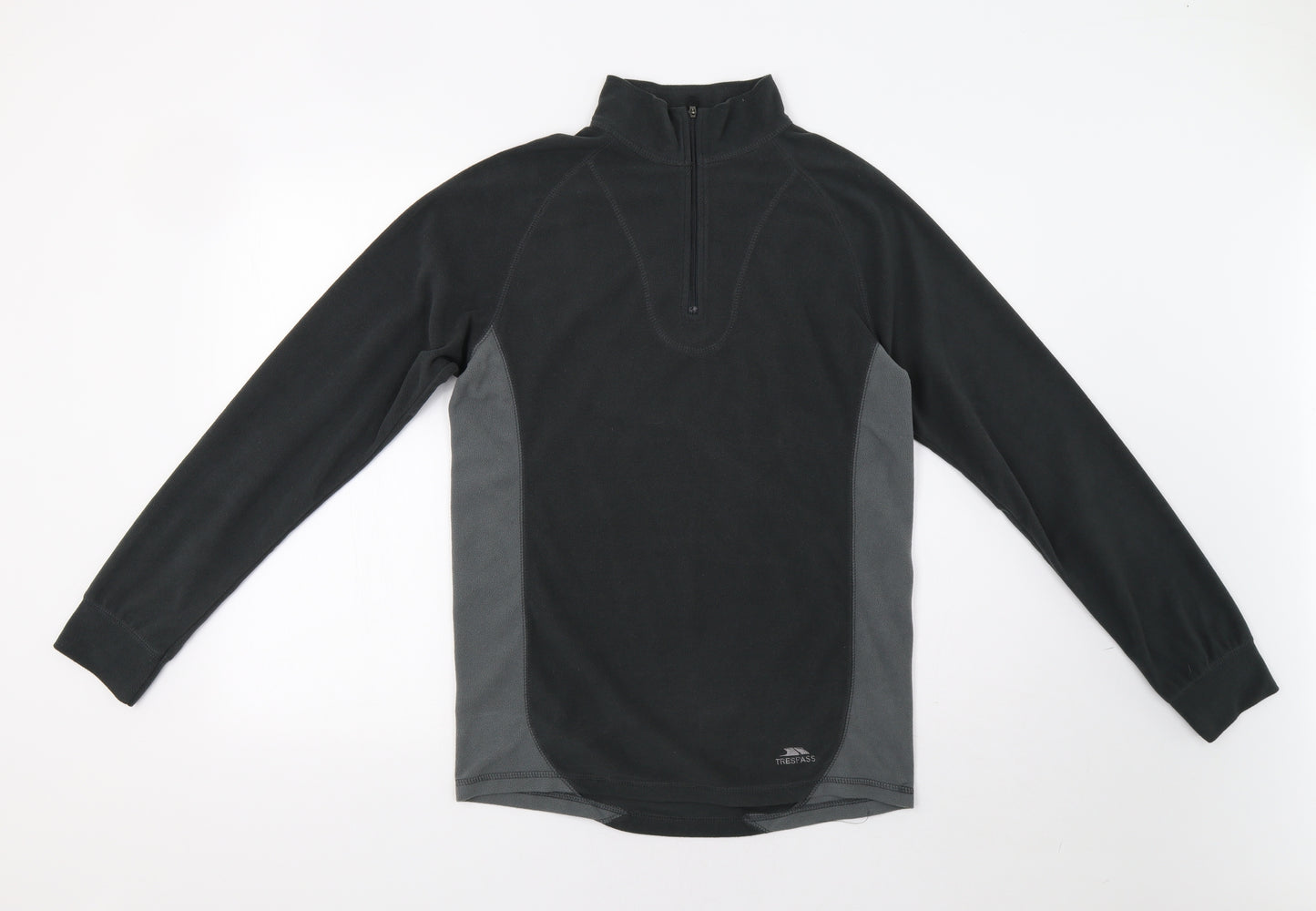 Trespass Mens Grey   Henley Sweatshirt Size L