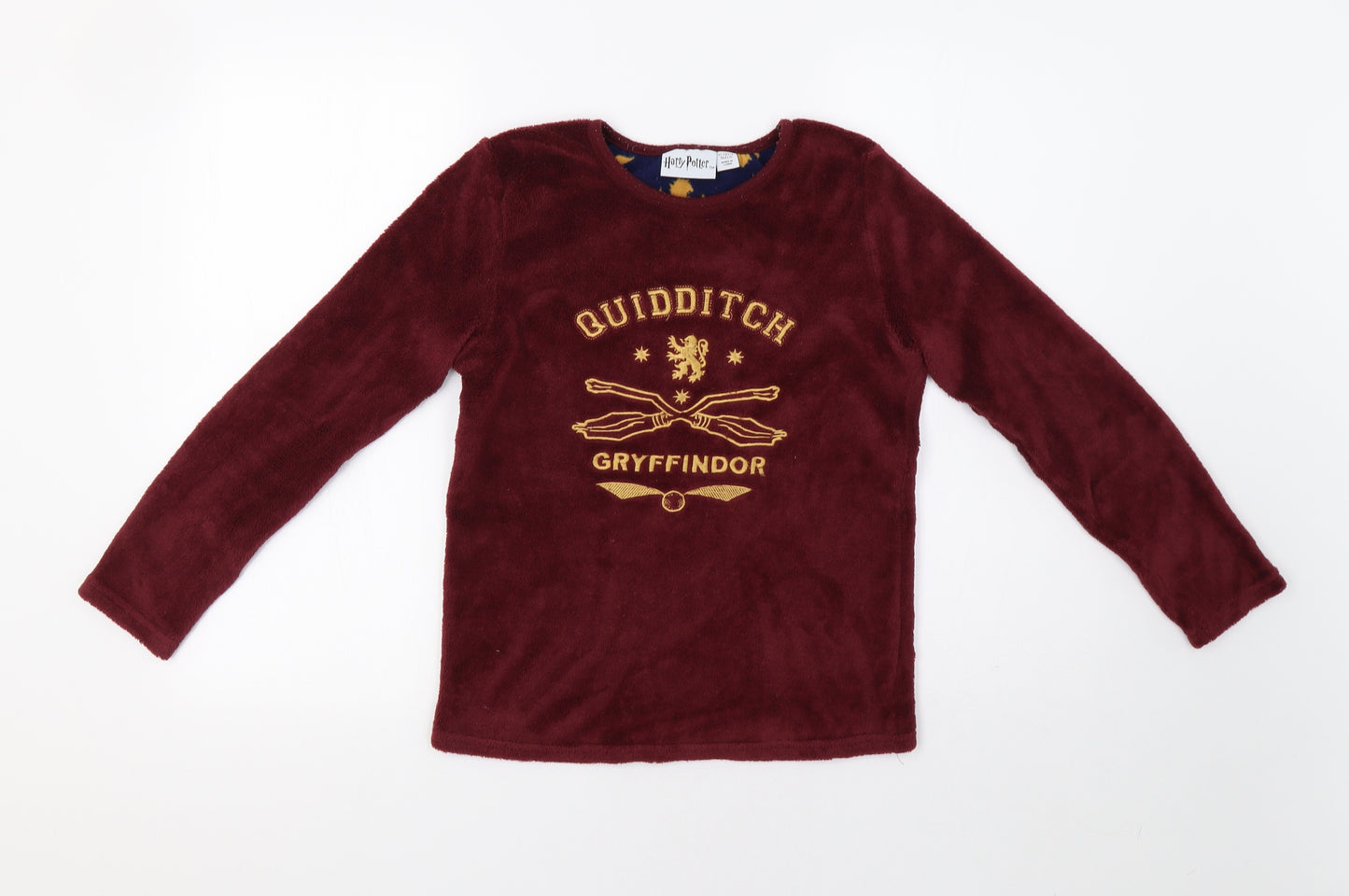 Primark Girls Red   Top Pyjama Top Size 11-12 Years  - Harry Potter