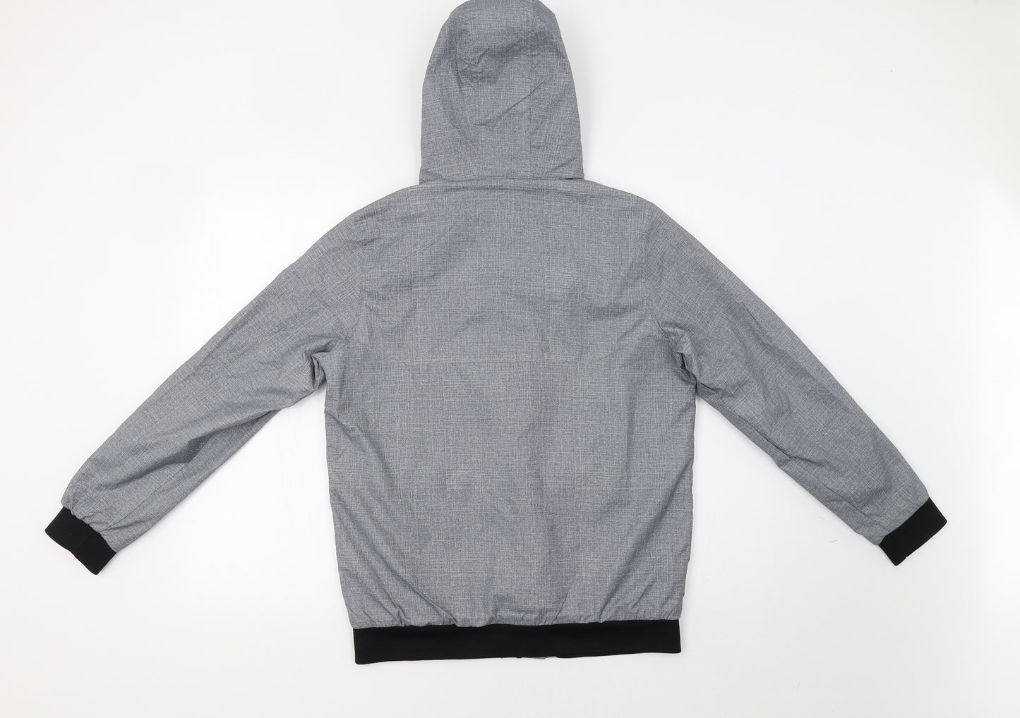 Primark Boys Grey   Windbreaker Jacket Size 13-14 Years