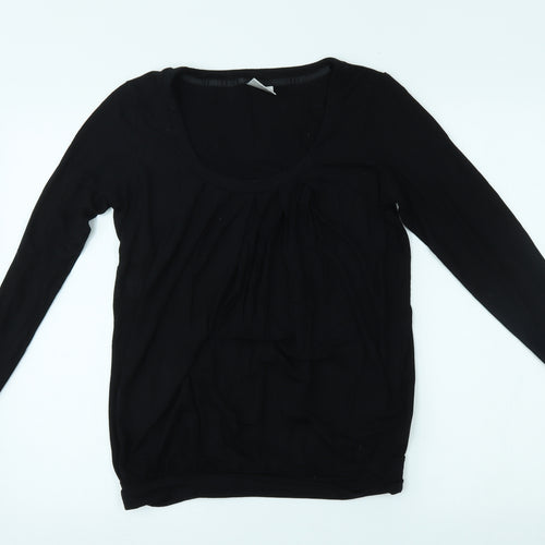 NEXT Womens Black   Basic Blouse Size 10