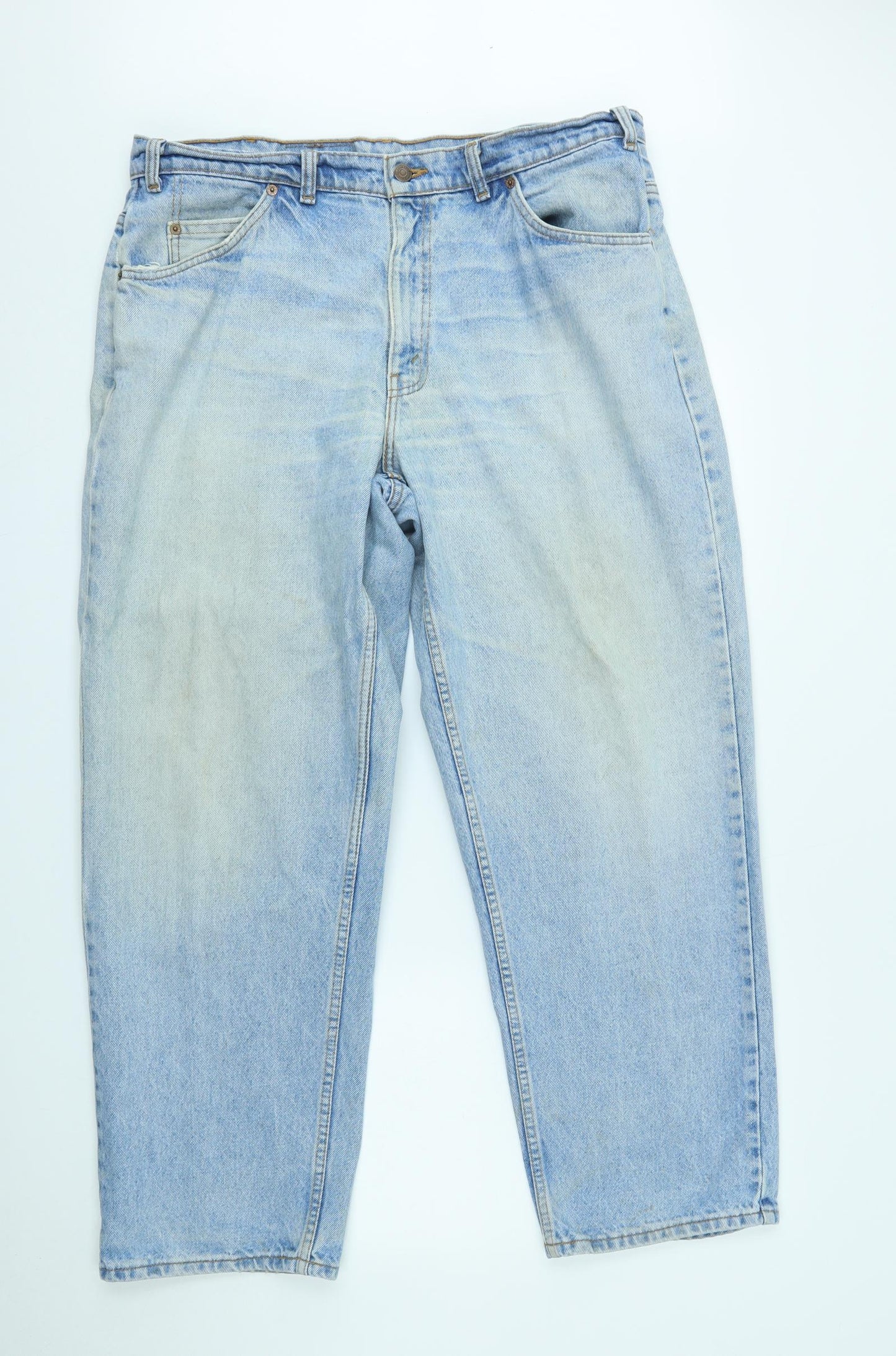 levis Mens Blue   Straight Jeans Size 38 L30 in