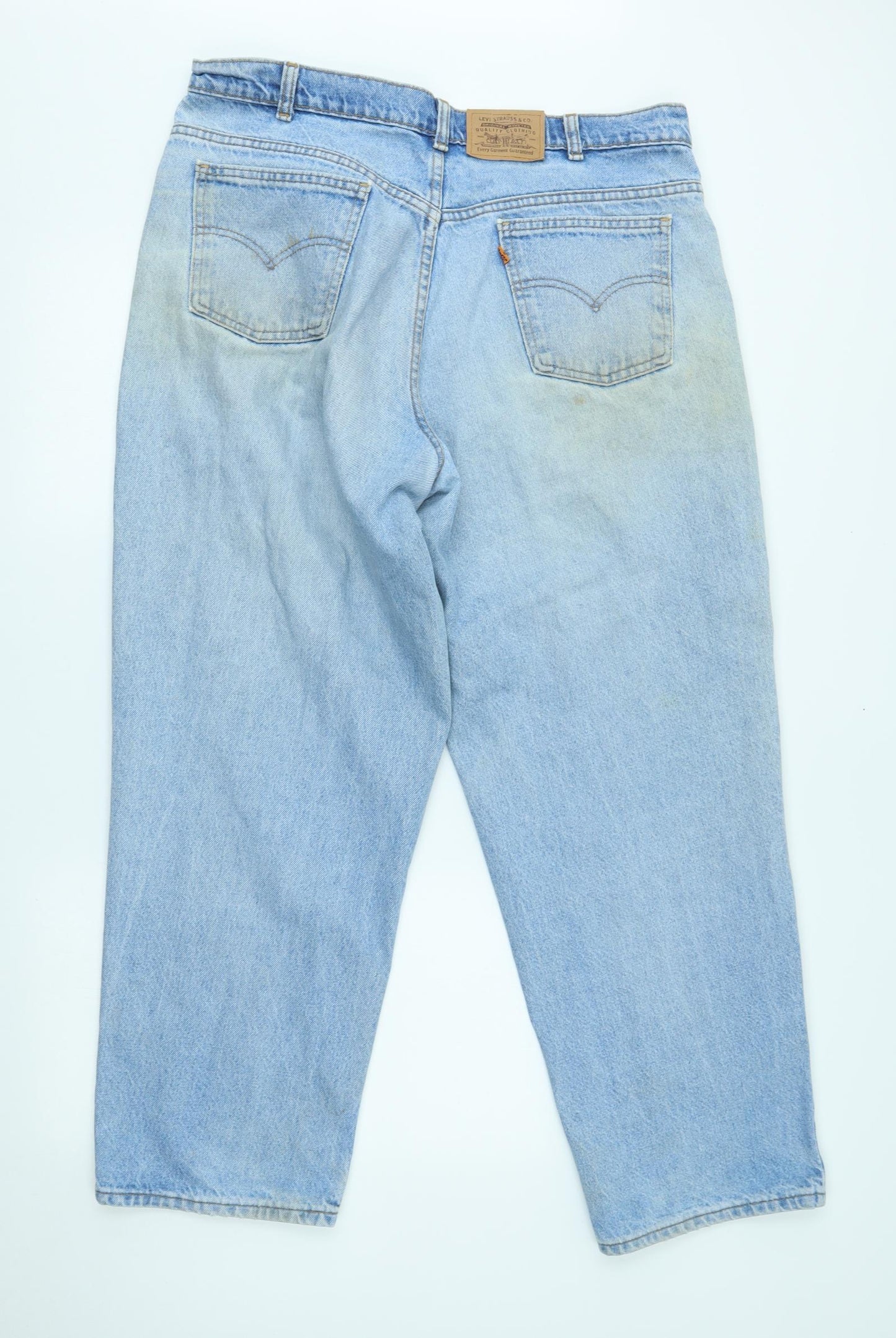 levis Mens Blue   Straight Jeans Size 38 L30 in