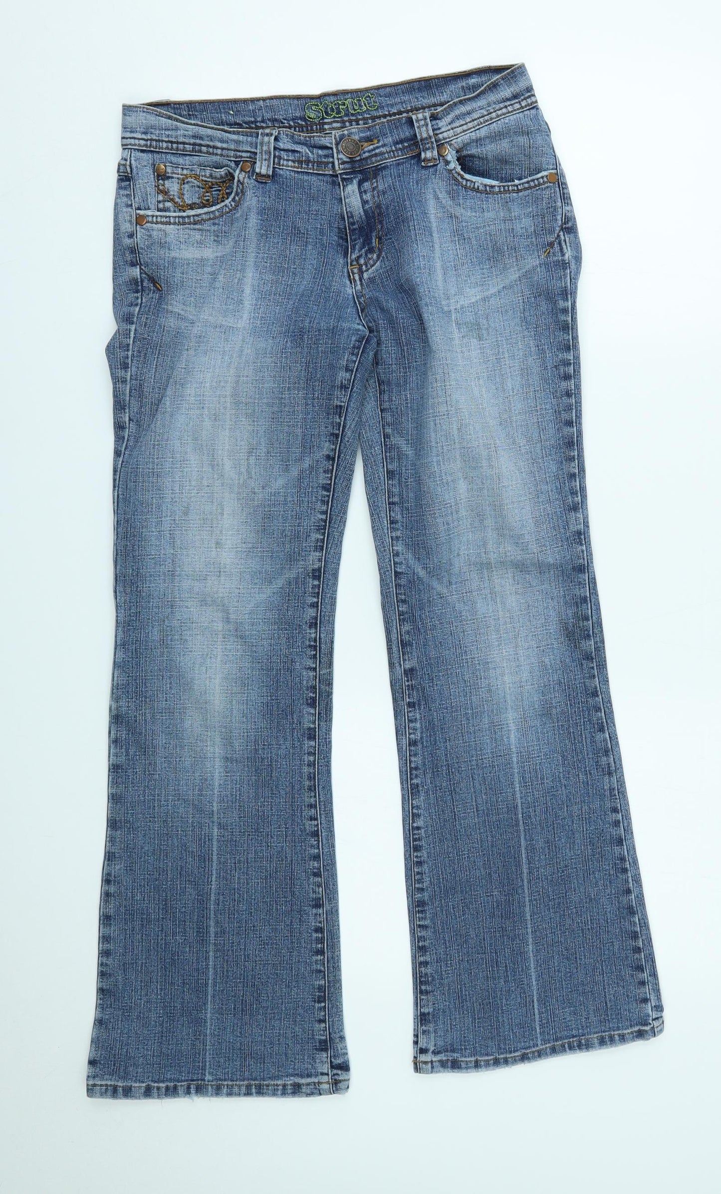 Preworn Womens Blue   Bootcut Jeans Size 30 in L28 in