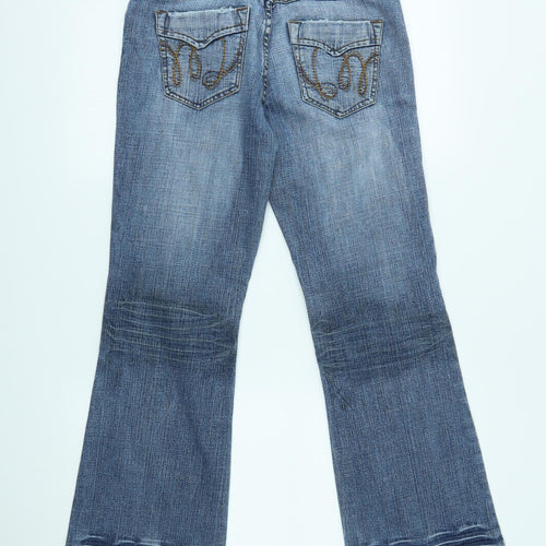 Preworn Womens Blue   Bootcut Jeans Size 30 in L28 in