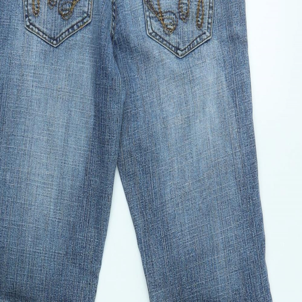 Preworn Womens Blue   Bootcut Jeans Size 30 in L28 in