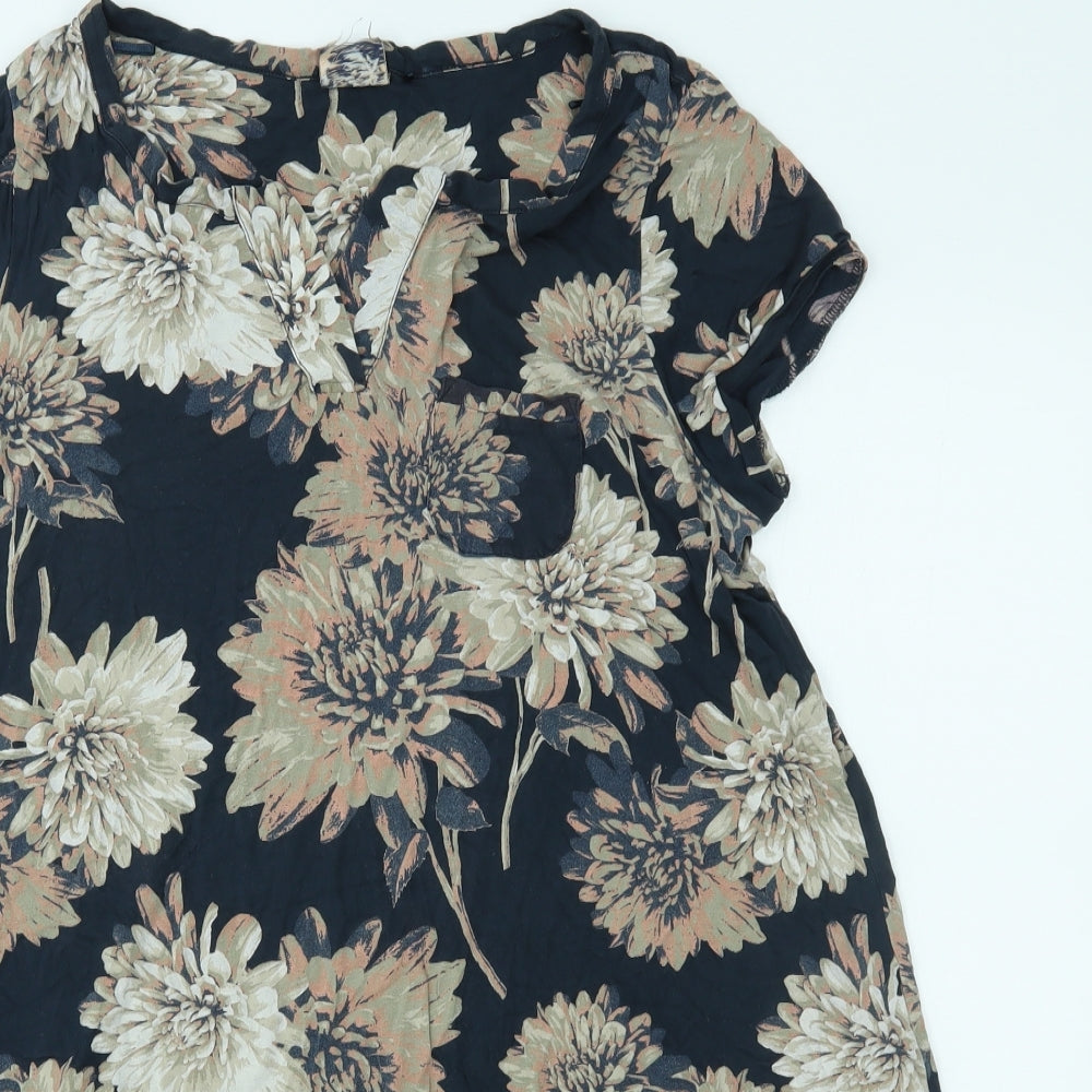 NEXT Womens Blue Floral  A-Line  Size 20