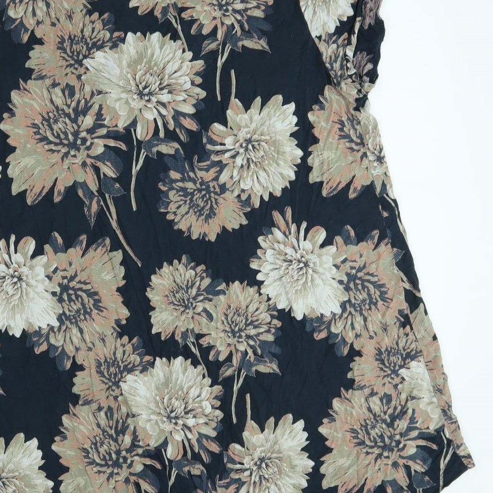 NEXT Womens Blue Floral  A-Line  Size 20