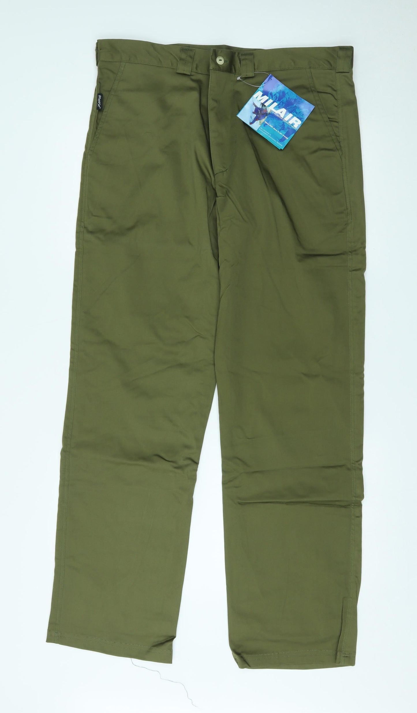 Moose Golf Clothing Womens Green   Trousers  Size 36 L32 in