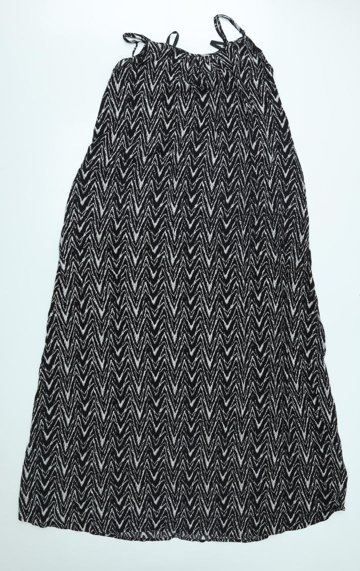 Dorothy Perkins Womens Black   A-Line  Size 14