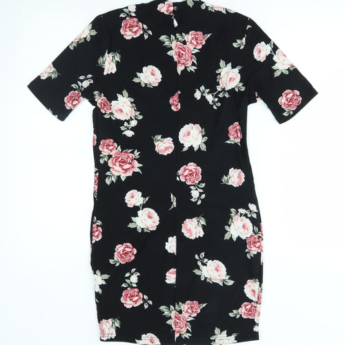 New Look Girls Black Floral  Ball Gown  Size 12-13 Years