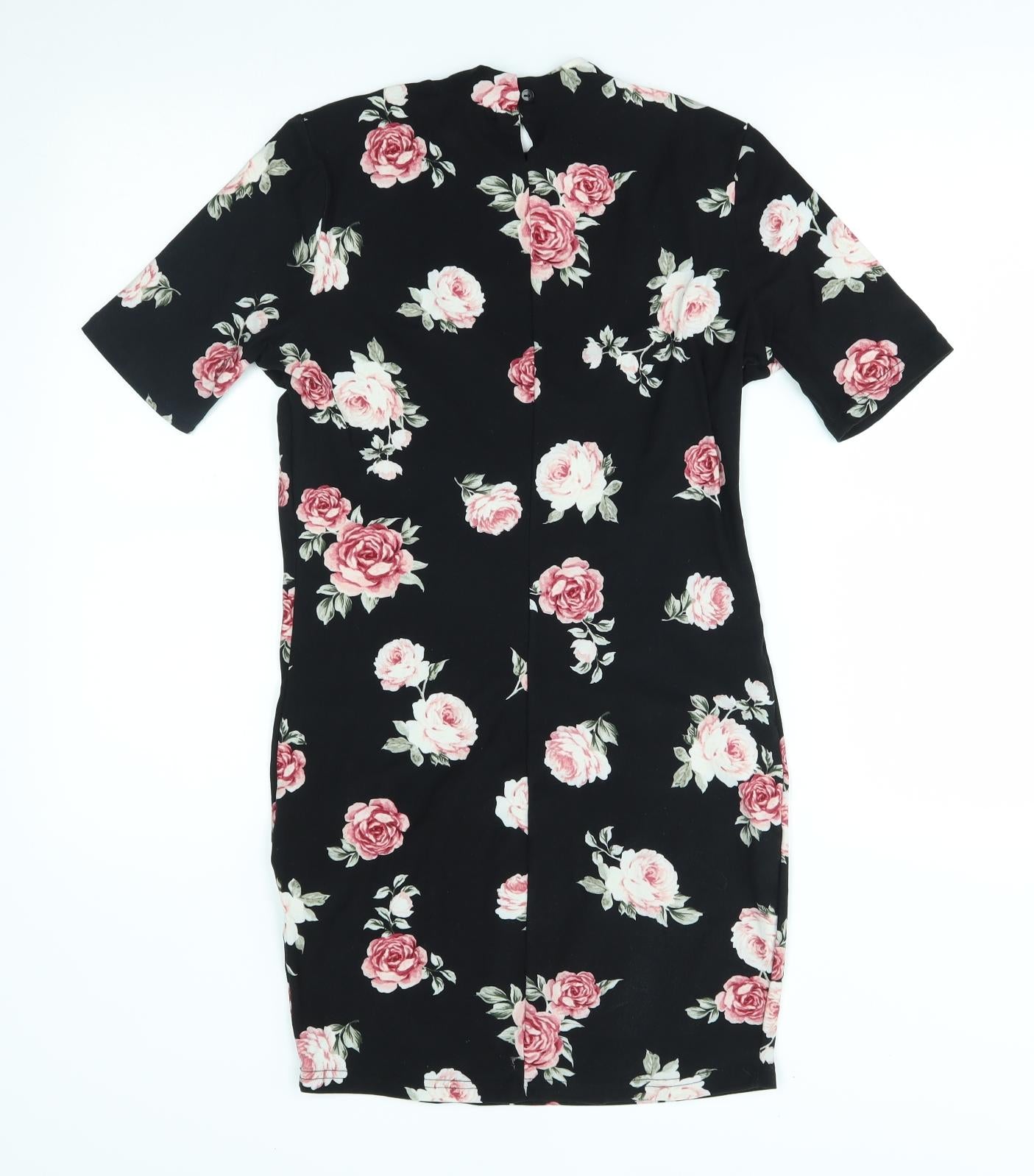 New Look Girls Black Floral  Ball Gown  Size 12-13 Years