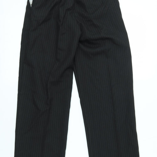 Flipback Boys Black   Chino Trousers Size 11 Years