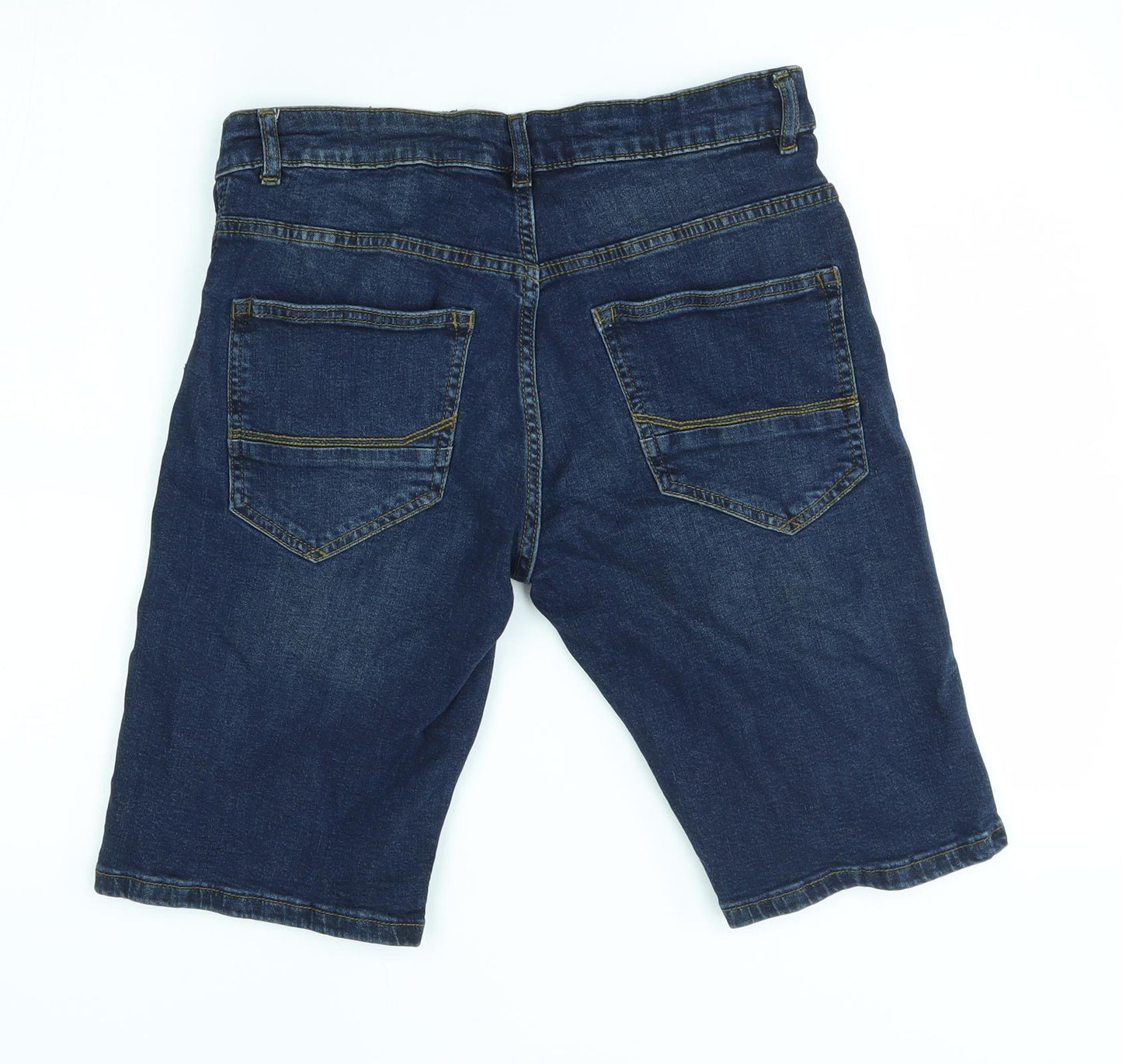 Primark Mens Blue   Bermuda Shorts Size 30