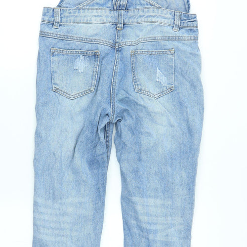 mext Girls Blue   Dungaree One-Piece Size 13 Years