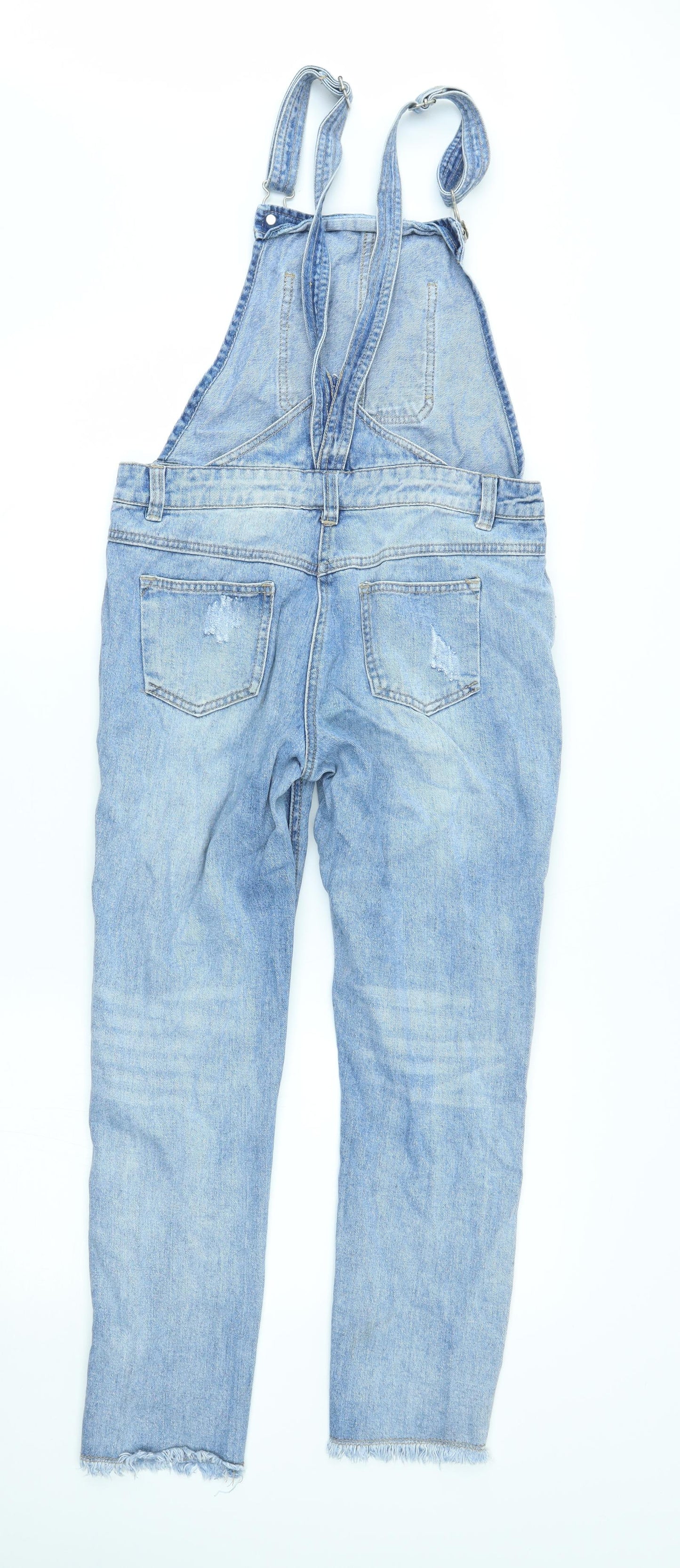 mext Girls Blue   Dungaree One-Piece Size 13 Years