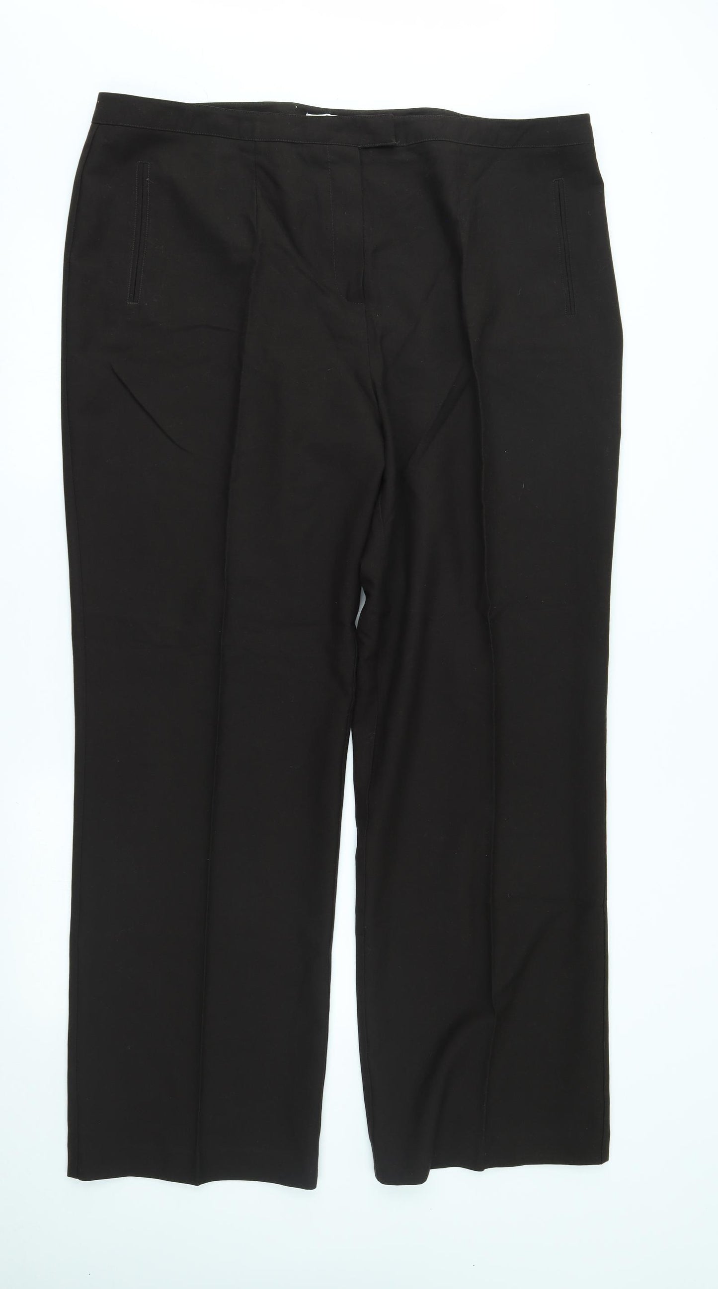Canvas Womens Brown   Trousers  Size 22 L31 in