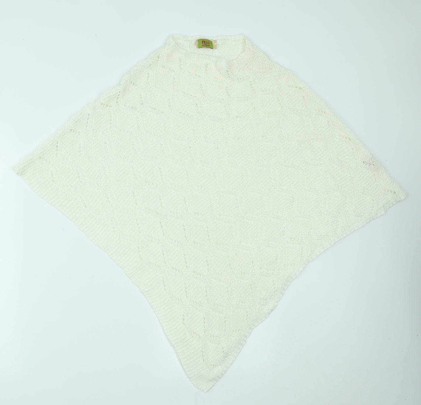 N and willow Womens Ivory    Poncho One Size