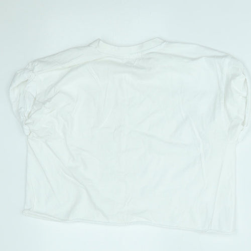 River Island Womens White   Basic Blouse Size 8