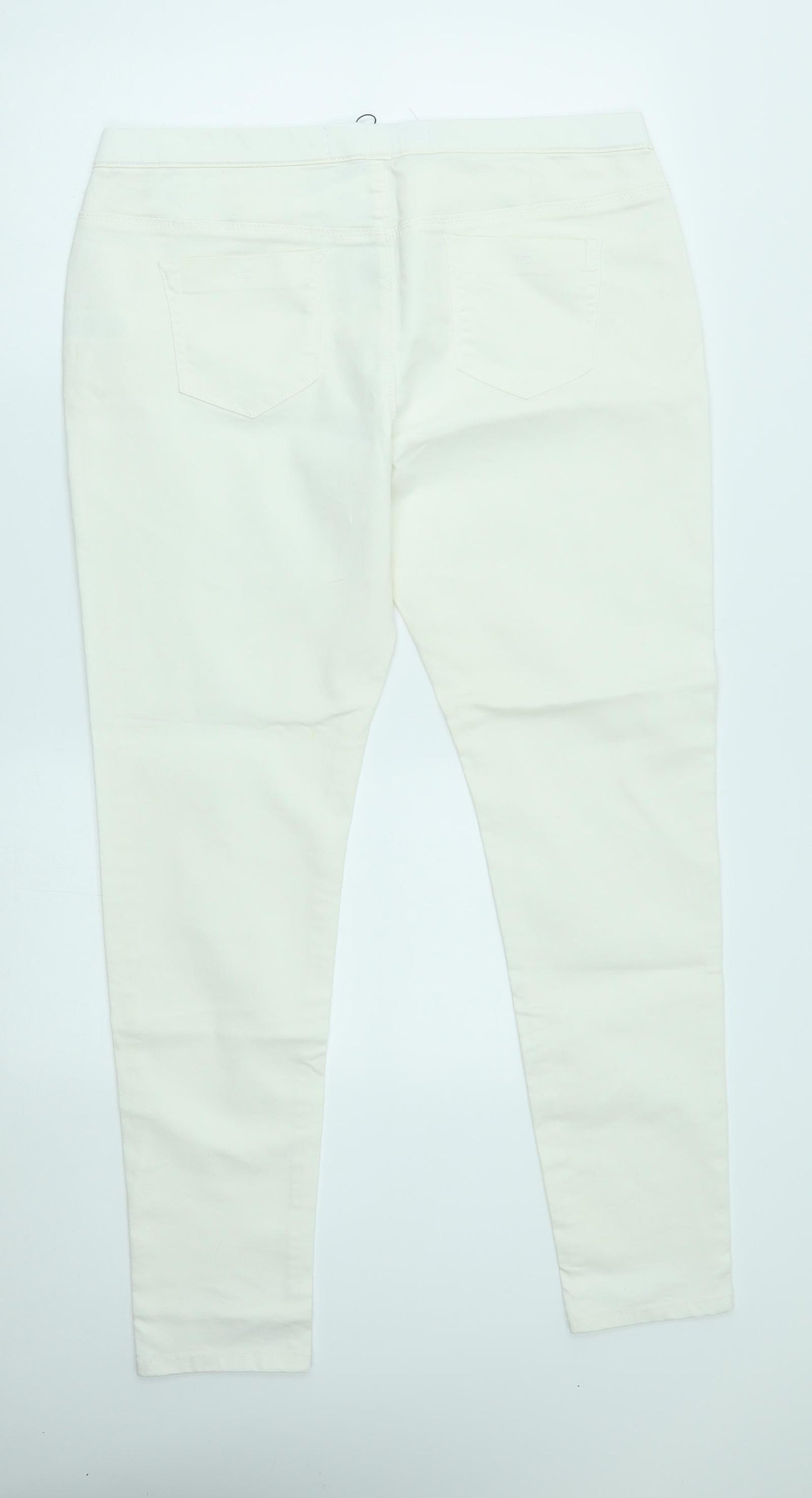 Primark Womens White   Jegging Jeans Size 16 L29 in