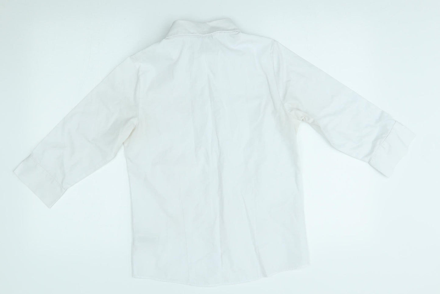 M&S Boys White   Basic Polo Size 13-14 Years