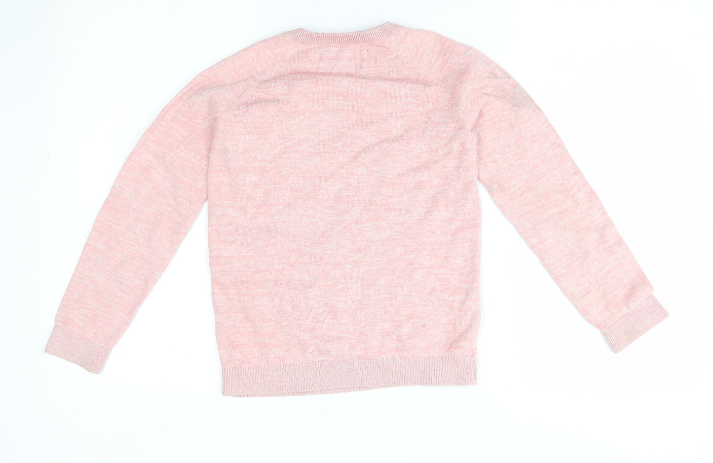 TU Girls Pink   Pullover Jumper Size 10 Years  - pug