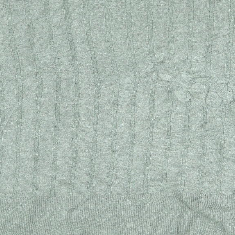 M&S Womens Green   Cardigan Jumper Size L