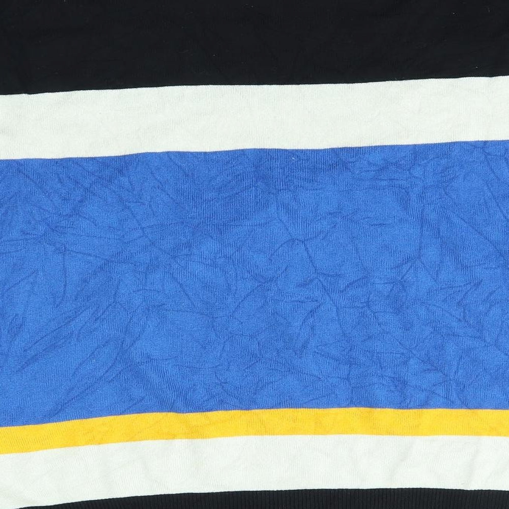 F&F Womens Blue Striped  Pullover Jumper Size 10