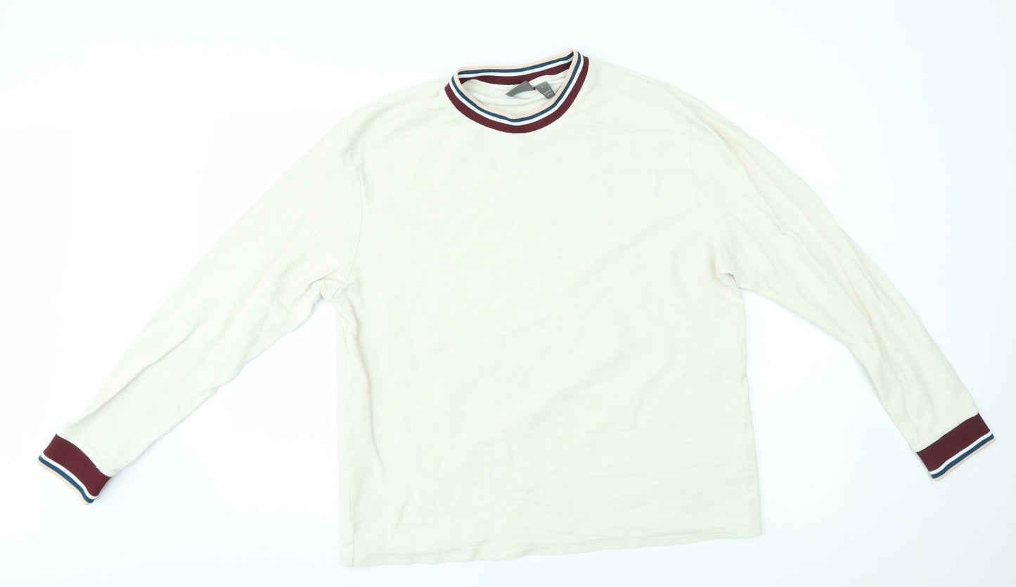ASOS Womens Beige   Pullover Jumper Size L