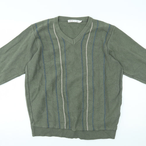 EWM Mens Green   Pullover Jumper Size M