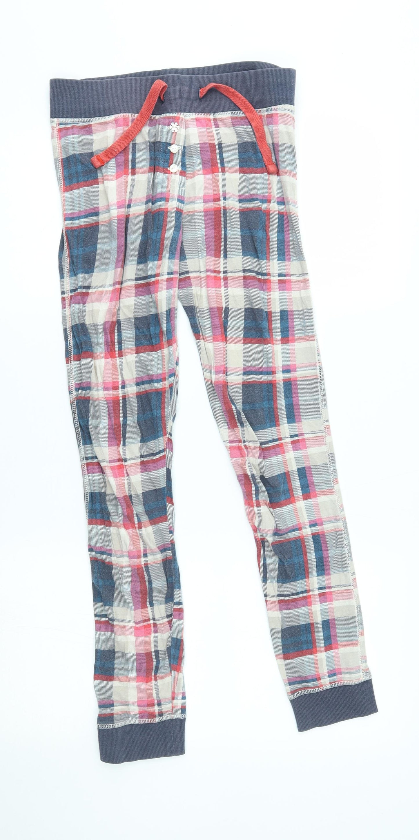 NEXT Womens Blue Plaid   Pyjama Pants Size 10