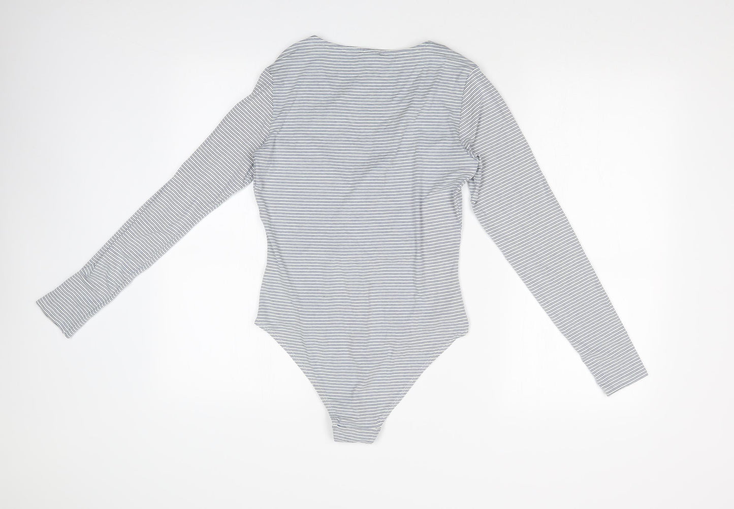 H&M Womens Multicoloured Striped  Bodysuit One-Piece Size M