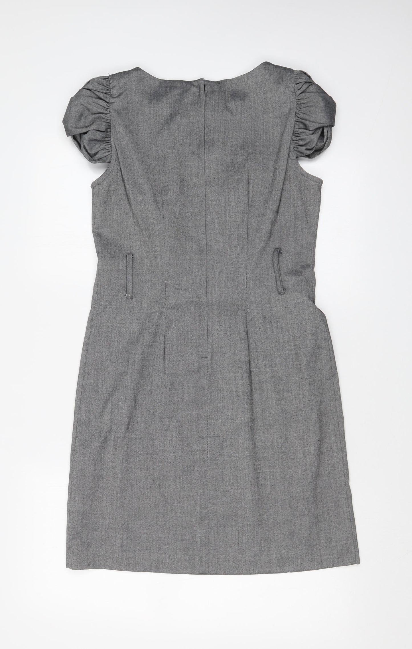 New Look Womens Grey   Pencil Dress  Size 12