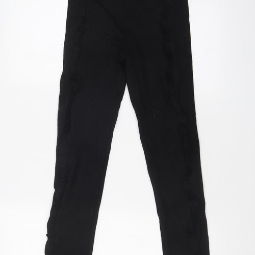 George Girls Black   Jegging Trousers Size 13-14 Years
