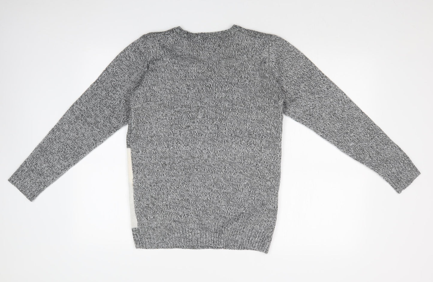 F&F Mens Grey   Pullover Jumper   - CHRISTMAS