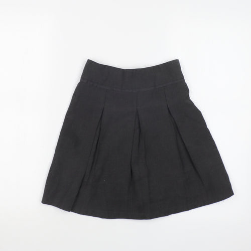 LILY & DAN Girls Grey   Pleated Skirt Size 8-9 Years