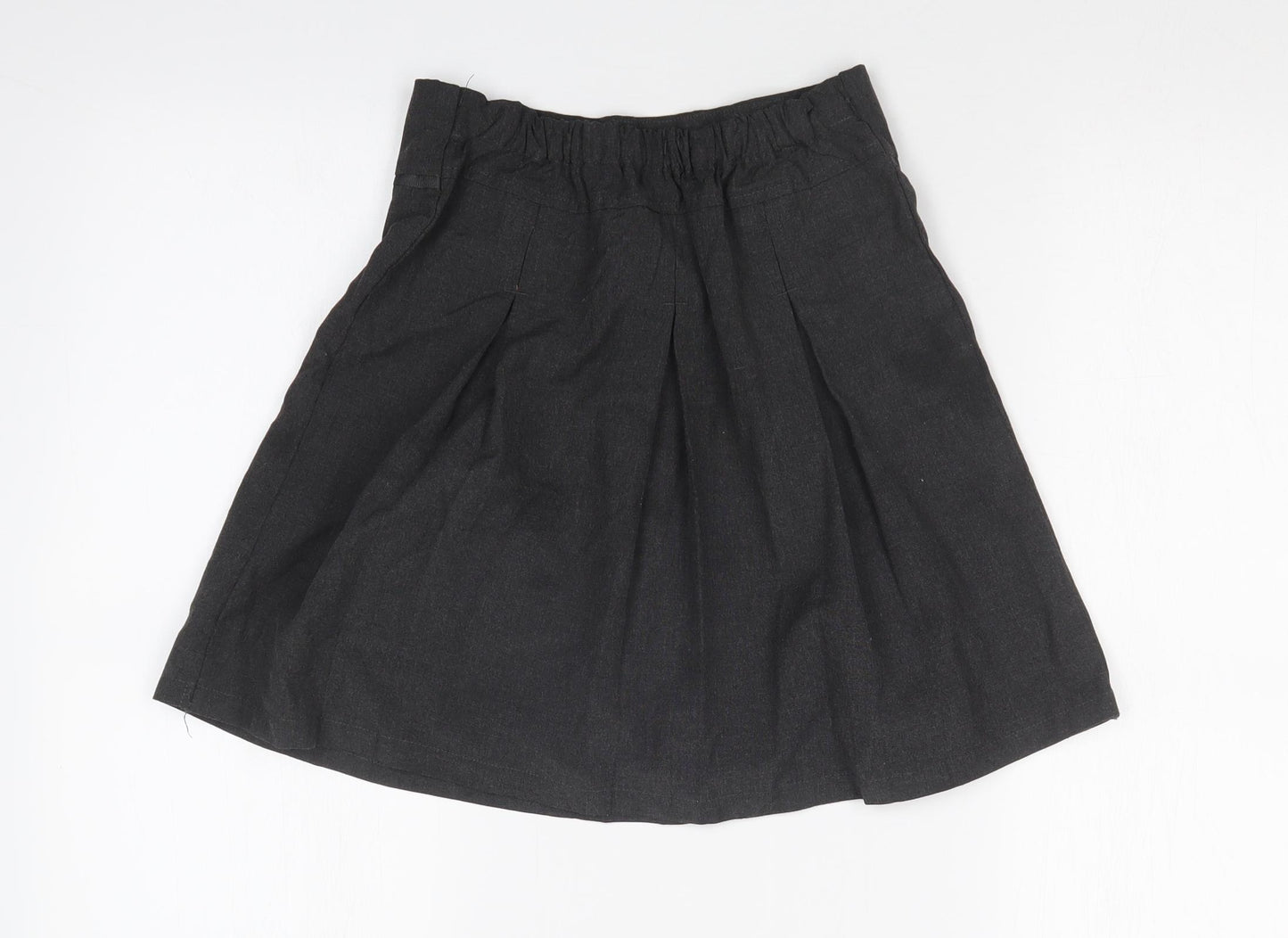 LILY & DAN Girls Grey   Pleated Skirt Size 8-9 Years