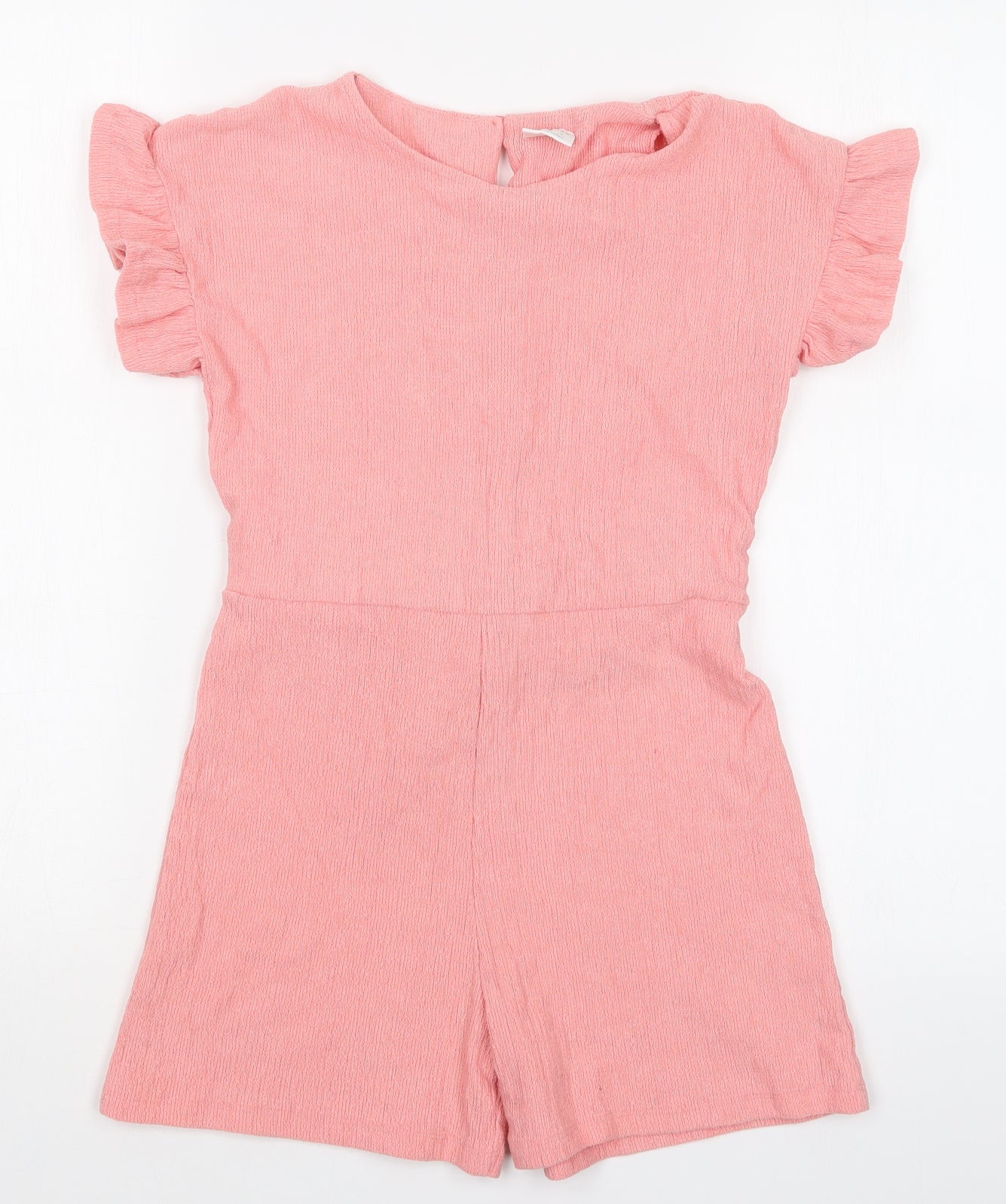F&F Girls Pink   Playsuit One-Piece Size 8-9 Years