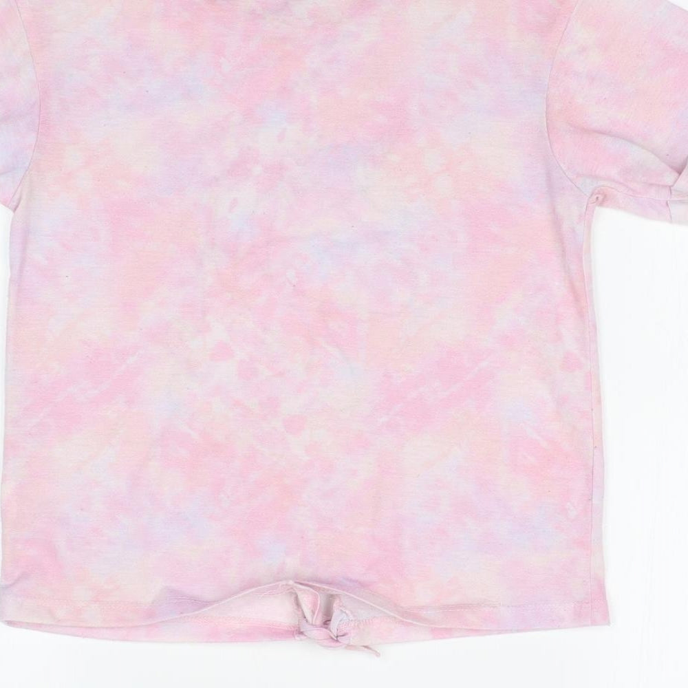 Primark Girls Pink   Basic T-Shirt Size 8-9 Years
