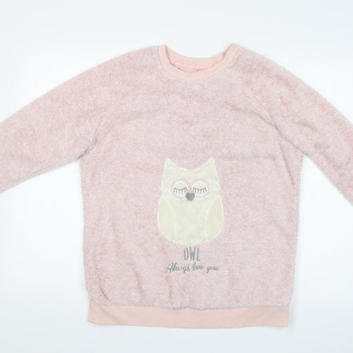 F&F Womens Pink   Pullover Sweatshirt Size 10