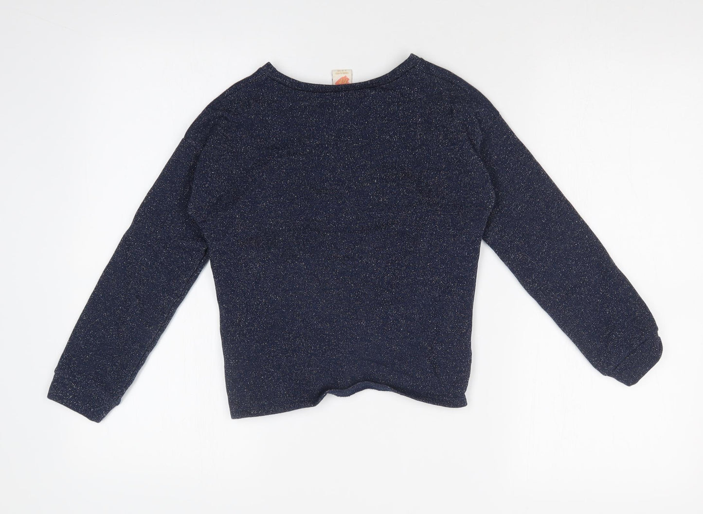 YOUNG & FREE Girls Blue   Pullover Sweatshirt Size 9-10 Years