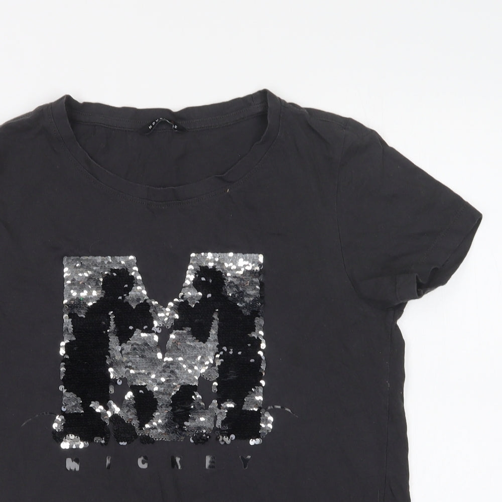 House Girls Black   Basic T-Shirt Size S