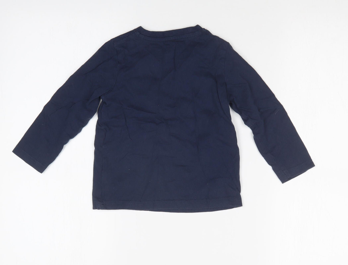 PEP&CO Boys Blue   Basic T-Shirt Size 2-3 Years