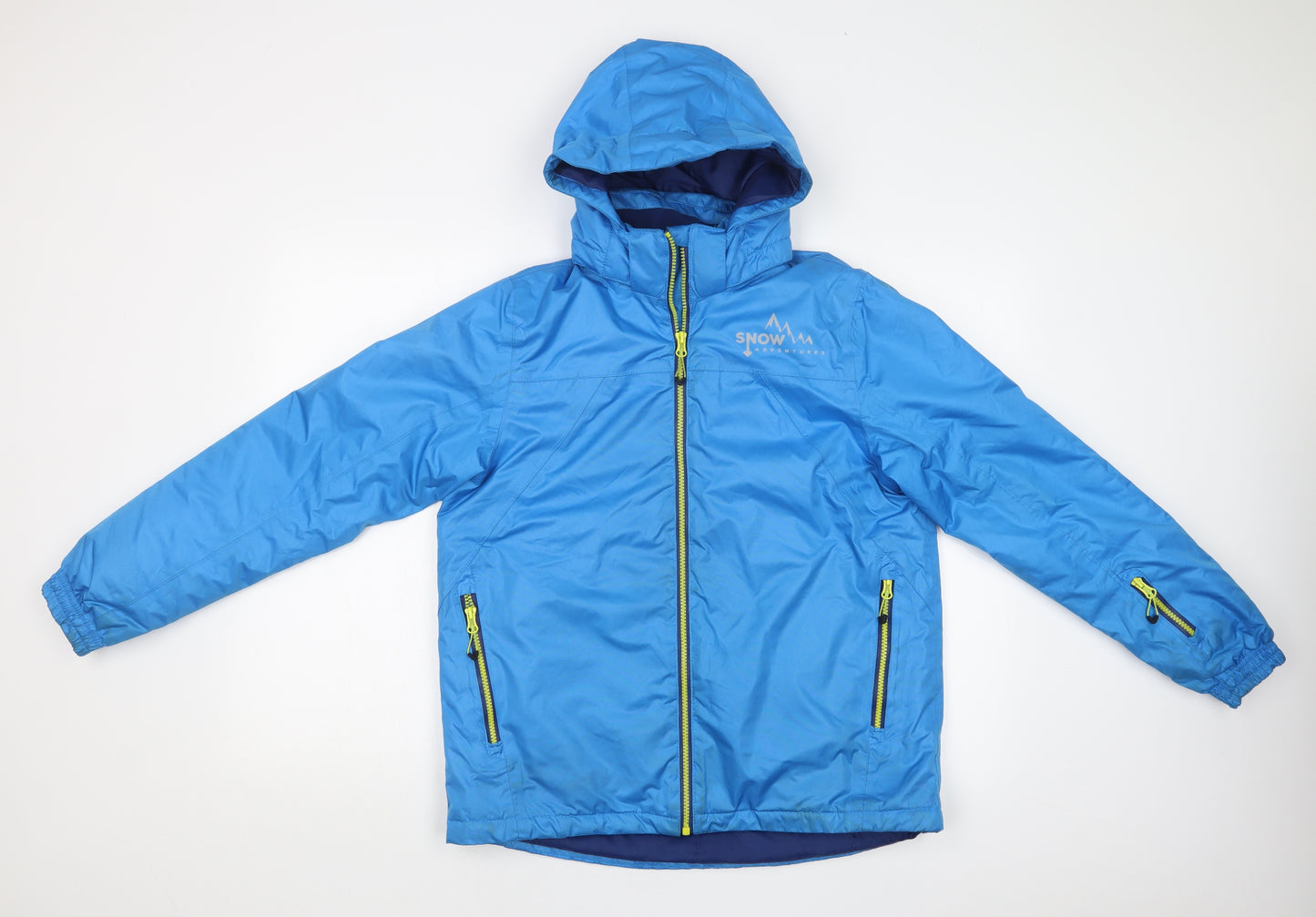 Crivit Boys Blue   Overcoat Coat Size 13-14 Years