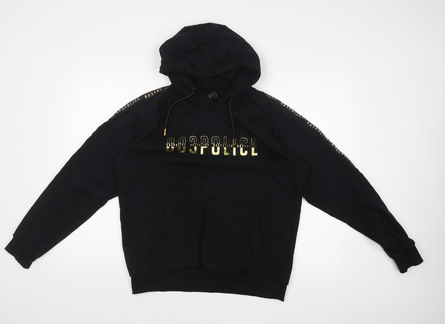 883 Police Mens Black   Pullover Hoodie Size M