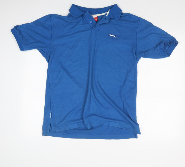 Slazenger Mens Blue Polo Size M